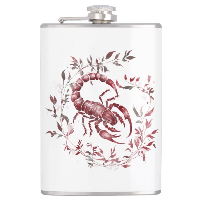 Cantil Elegant Boss Girl Scorpio Flask (Frente)