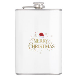 Cantil Elegante Design de Natal em Dourado e Vermelho