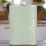 Cantil Elegante do Monograma Moderno Minimalista Verde Sa<br><div class="desc">Apresentando nossa Coleção Elegante do Monograma Moderno Minimalista Verde: Elevem sua estética com sofisticação serena e elegância eterno. Nossa coleção mostra designs minimalistas em uma matiz verde tranquila, complementada por monogramas refinados adaptados ao seu estilo pessoal. De papelaria polida a acessórios versáteis, cada peça da nossa coleção é meticulosamente trabalhada...</div>