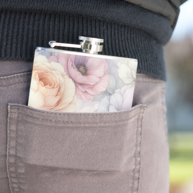 Cantil Elegantes Flores de Rosa (In loco)