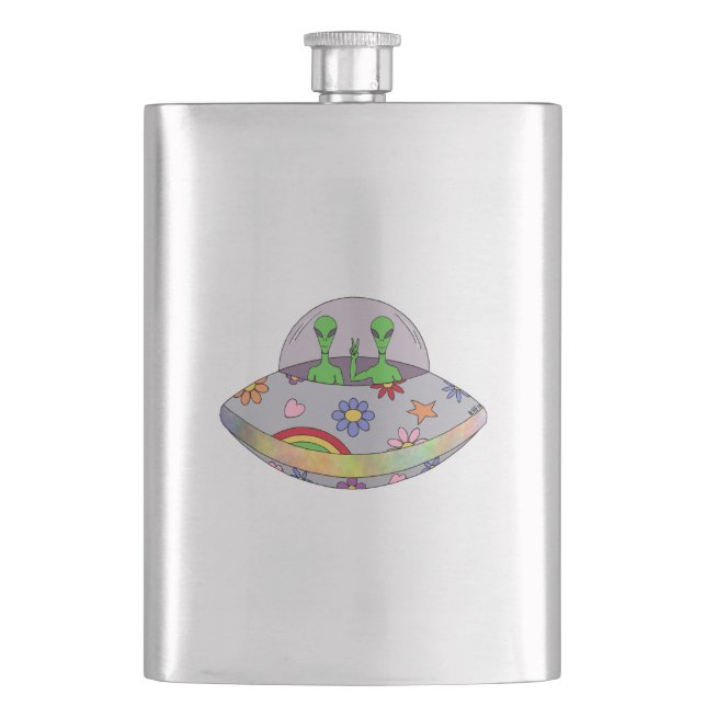 Cantil Eles vêm em Peace UFO (Frente)