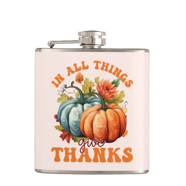 Cantil Em Todas As Coisas Dá Pumpkin Aos Obrigados (Frente)