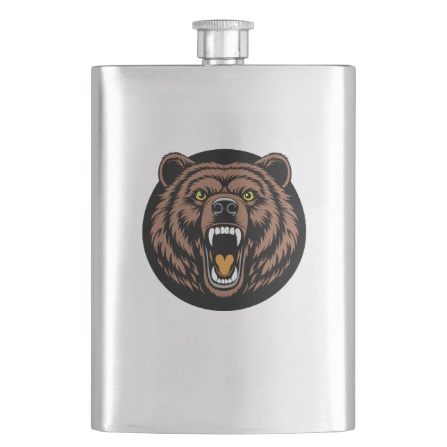Cantil Emblema do Poder do Urso Rugindo (Frente)