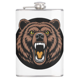 Cantil Emblema do Urso Rugidor Poderoso