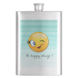 Cantil Emoji Vencendo Adorável Seja feliz sempre