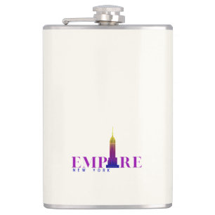 Cantil Empire State Building-Nova York-Roxo Vibrante