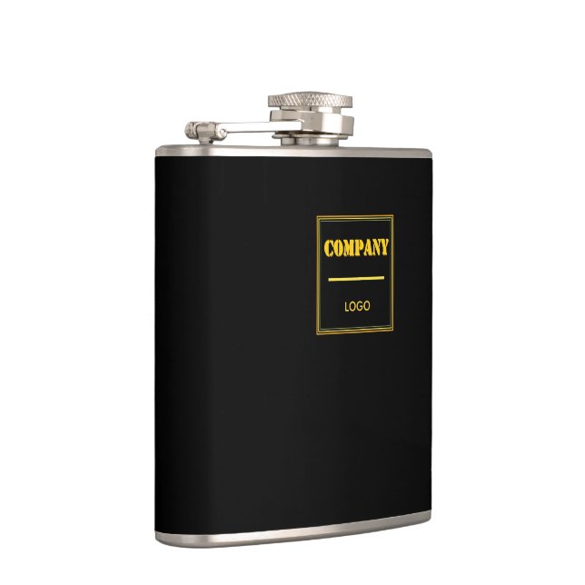 Cantil Empresa Personalizada Preta Moderna Personalizada  (Direita)