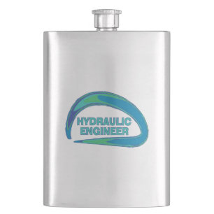 Cantil Engenheiro Hidráulico De Onda Azul