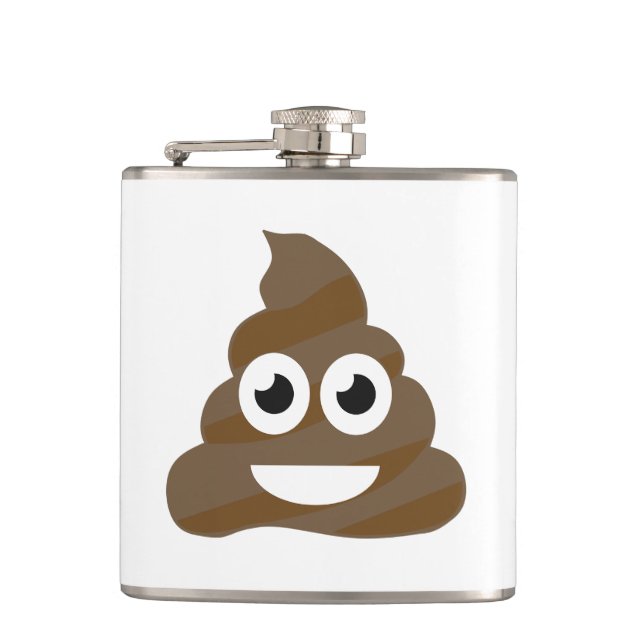 Cantil Engraçado Poop Emoji (Frente)