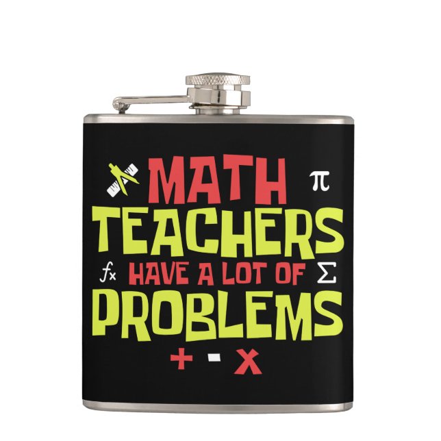 Cantil Engraçado professor de matemática - Piada de muito (Frente)