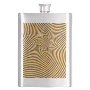 Cantil Engraçado Retro Grunge Swirl + sua ideia