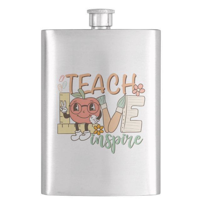 Cantil Ensinar Amor - Suprimentos Escolares Bonitos (Frente)