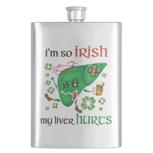 Cantil Então irlandês meu fígado dói