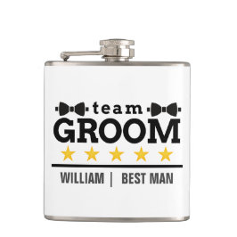 Cantil Equipe Personalizada do Noivo Melhor Amigo