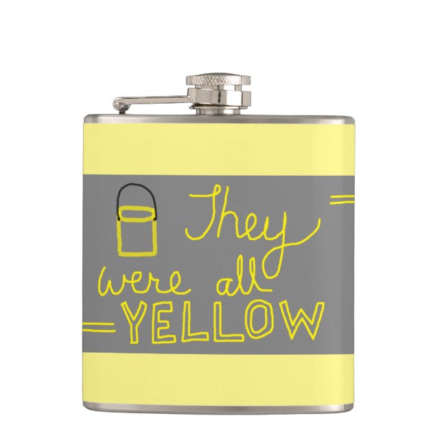 Cantil Eram Todos Frascos De Vinilo Amarelos (Frente)