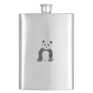 Cantil Esboço preto e branco do panda