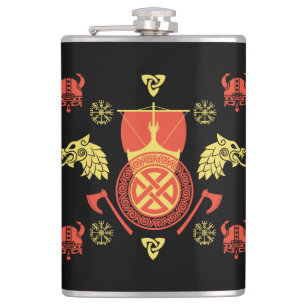 Cantil Escandinávia Viking Norsêmen Home Decor