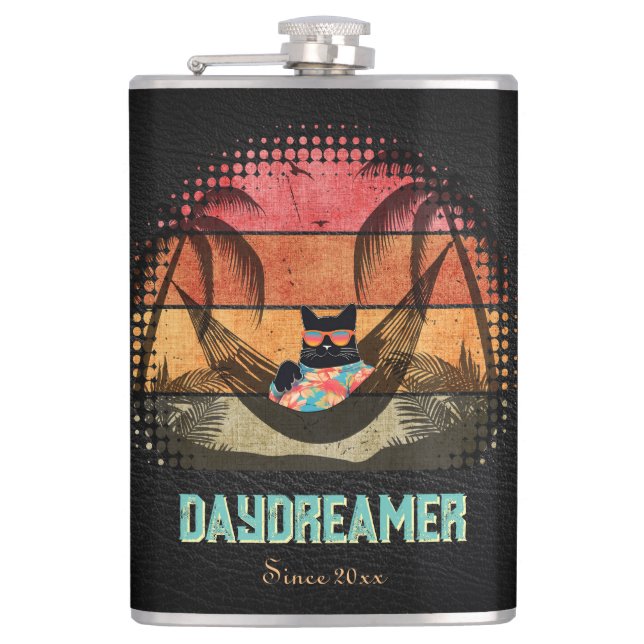 Cantil Escape tropical de Gato Legal e Sonhador (Frente)