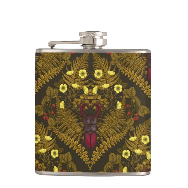 Cantil Escaravelho e samambaias (Frente)