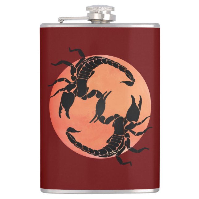 Cantil Escorpião - Design Gráfico Tribal (Frente)