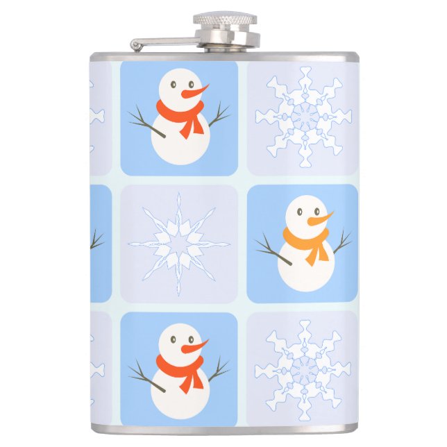 Cantil Espelho de neve e flocos de neve com verificação d (Frente)