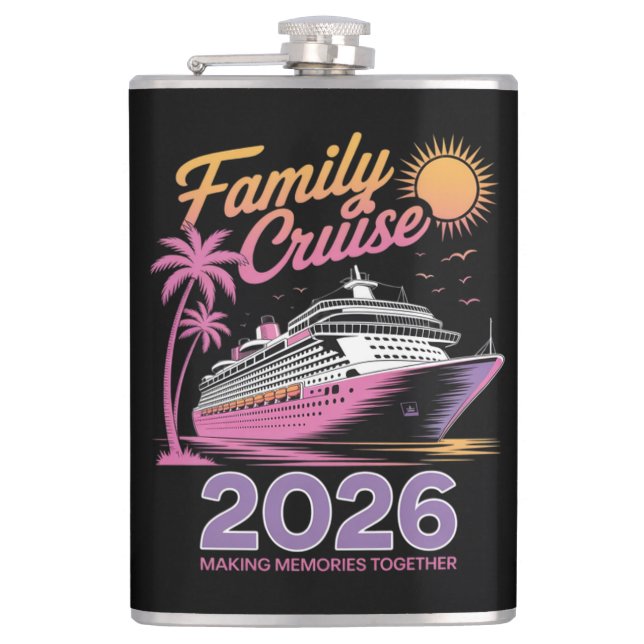 Cantil Esquadrão de Cruzeiro Familiar 2026 Viagem Corresp (Frente)
