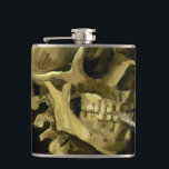 Cantil Esqueleto de Fumagem de Van Gogh<br><div class="desc">Folga com a pintura a óleo de Vincent van Gogh Crânio de um Esqueleto com Cigarro em Chamas (1885-86). Um presente excelente para fãs do Poste-impressionismo e da arte holandesa!</div>