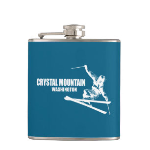 Cantil Esquiador de Crystal Mountain Washington