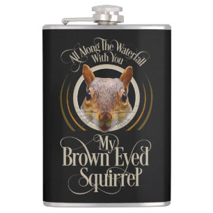 Cantil Esquilo Brown Eyed - amante engraçado de esquilo