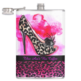 Cantil Esta não é nenhuma garrafa da forma do café