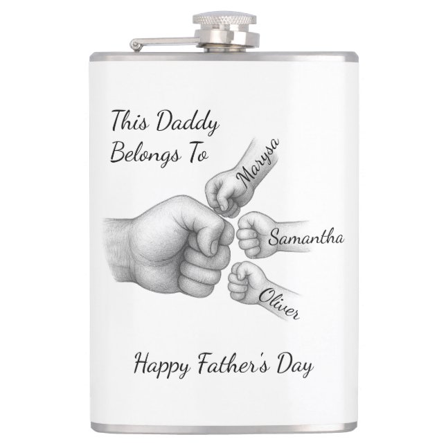 Cantil Este Pai pertence a - Presente com Nomes de Crianç (Frente)