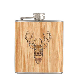 Cantil Estilo de madeira do embutimento da cabeça dos