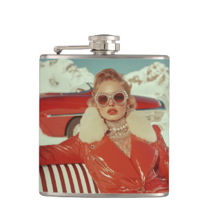 Cantil Estilo retrógrado de inverno na configuração alpin