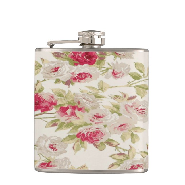 Cantil Estilo Vintage  Flores Femininas Despojadas (Frente)