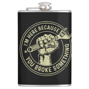 Cantil Estou aqui porque você quebrou algo, mecânico Han