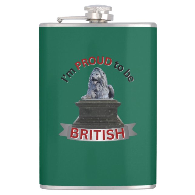 Cantil Estou Orgulhoso de ser britânico (Frente)