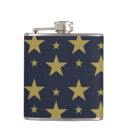 Cantil Estrelas do ouro em azul Marinho - Elegante e Eter