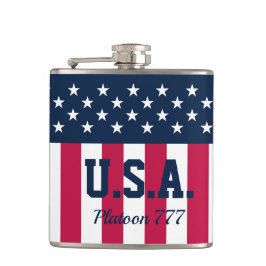 Cantil Estrelas e Stripes Azul Branco Vermelho