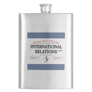 Cantil "Etiqueta Azul" Whiskey & IR Theory Flask