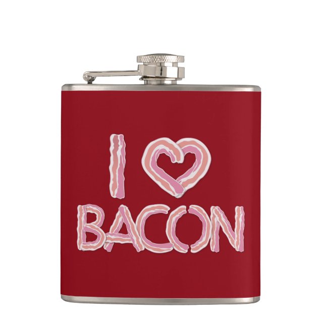 Cantil Eu Amo Bacon (Frente)