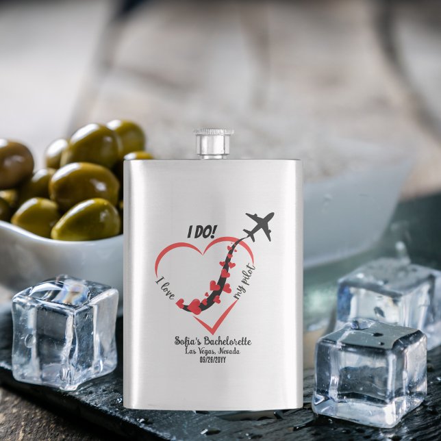 Cantil Eu amo o meu piloto, Bachelorette Weekend, Aviação (Criador carregado)