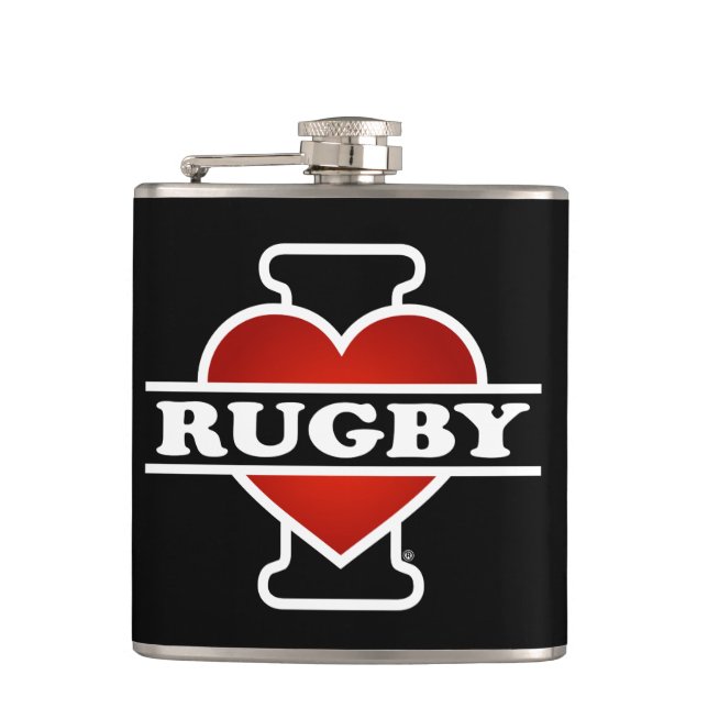 Cantil Eu amo o rugby (Frente)