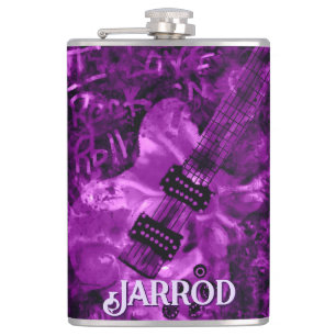 Cantil Eu Amo Rock 'N Roll Guitarra Elétrica Personalizad