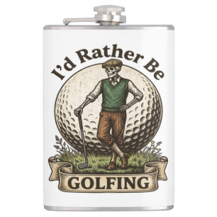 Cantil Eu Preferiria Estar Jogando Golfe