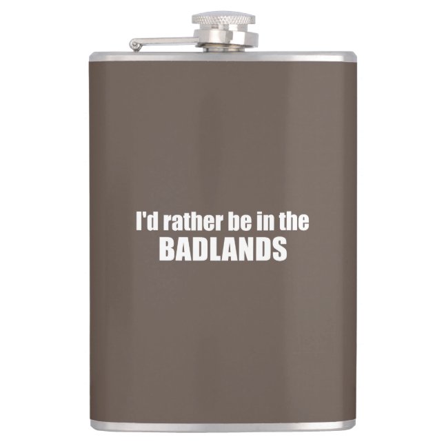 Cantil Eu Preferiria Estar no Badlands (Frente)