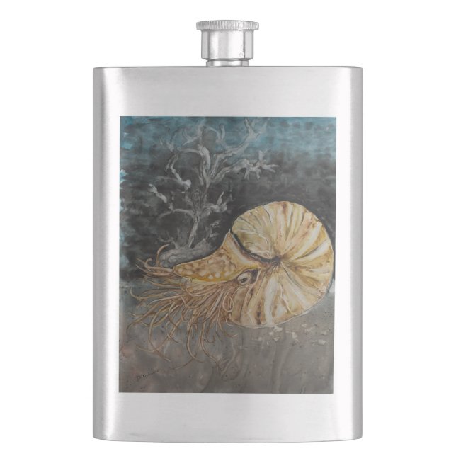 Cantil Eu tenho meu olho em você garrafa clássica (Frente)