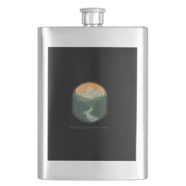 Cantil Explorador de Selvagem Personalizado Montanha Retr