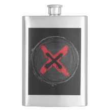 Expressão Vermelha Grunge