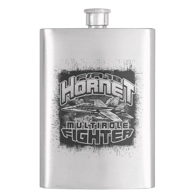 Cantil F/A-18 Frasco Clássico da Anilha Hornet (Frente)
