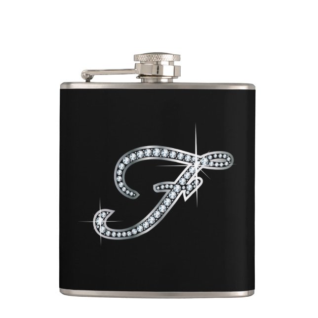 Cantil F Script "Diamond Bling" (Frente)